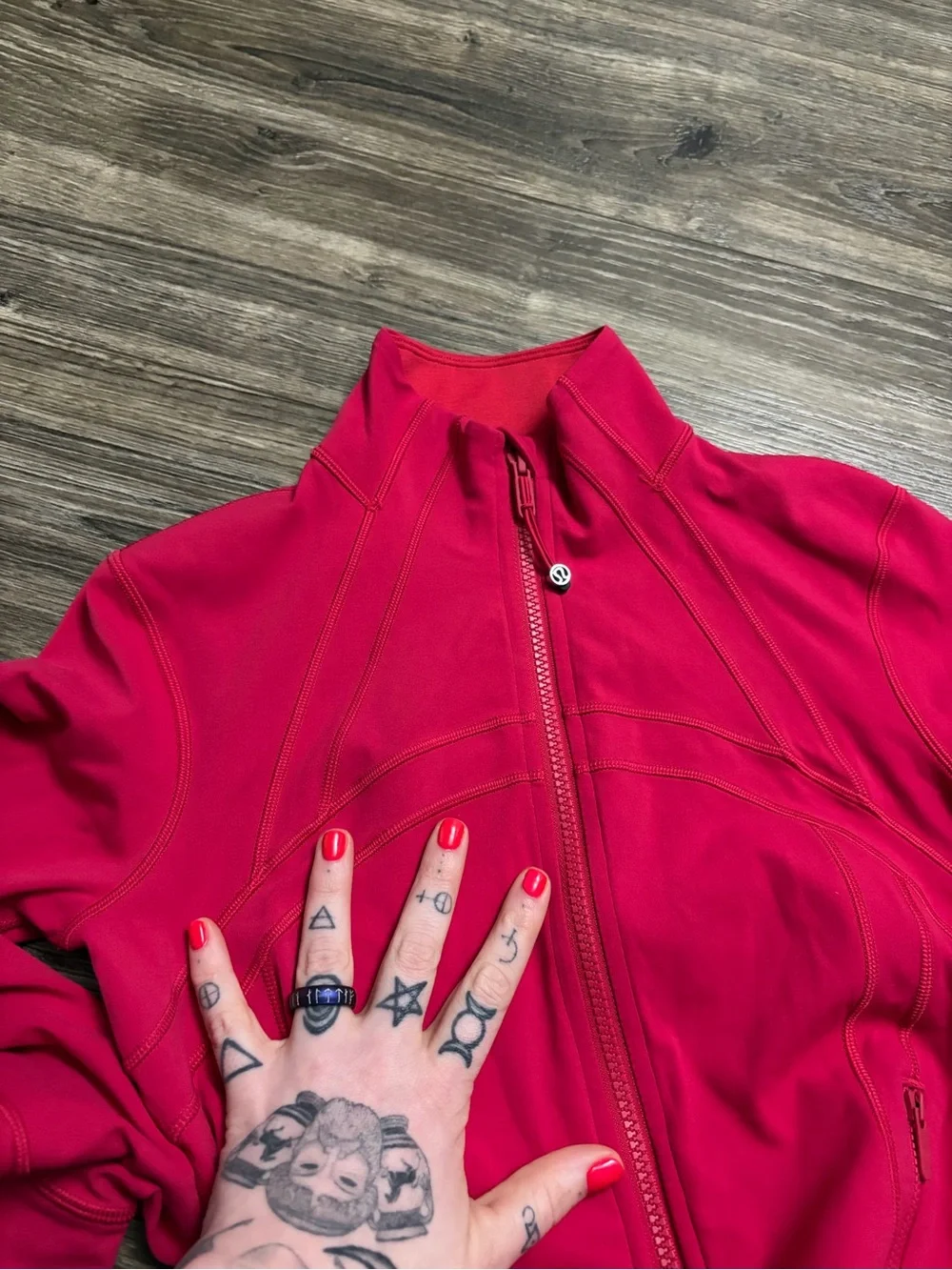 NWOT Lululemon Define Cropped Jacket *Nulu (Pink Dragonfruit) Size 6